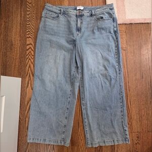 High Rise Wide Leg Jeans